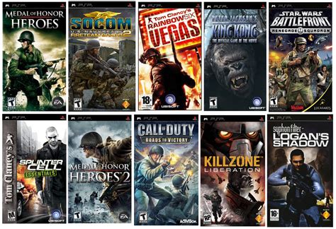 psp famous games